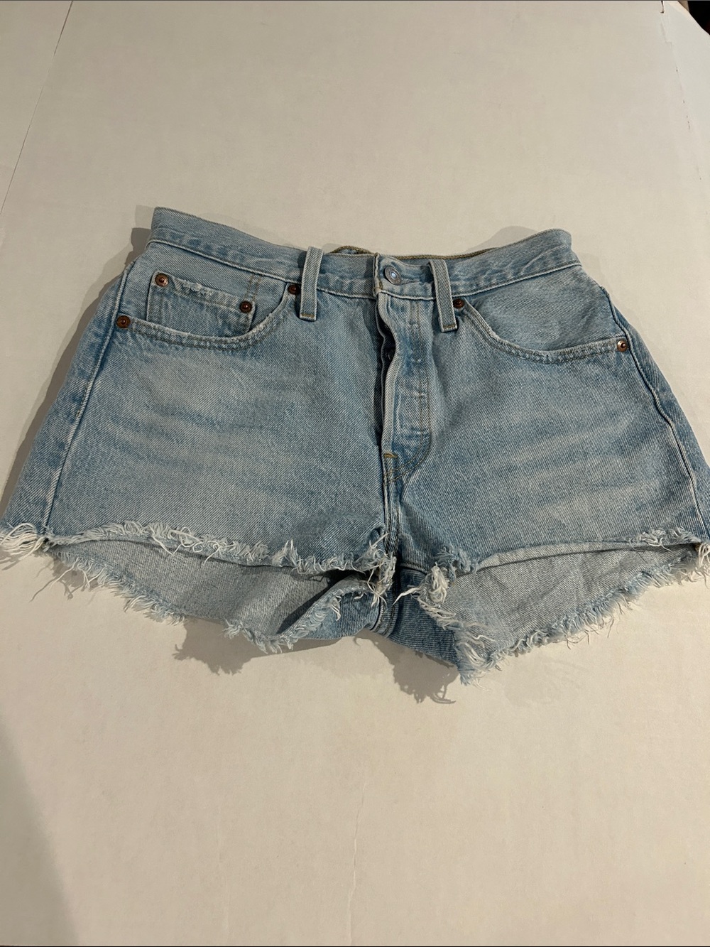 Levi’s 501 denim shorts size 26 button fly